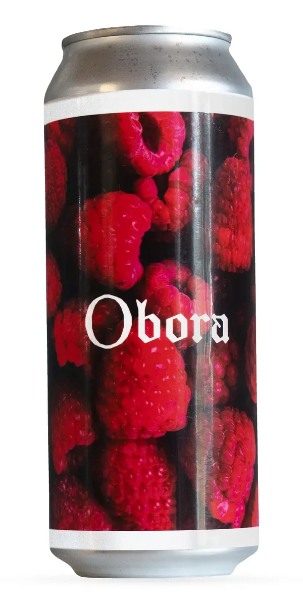 500 ml can of Obora Philadelphia Sour Malina